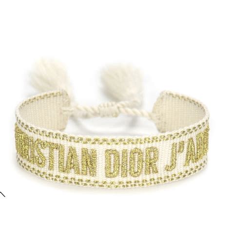 pulseira tecido dior|Pulseiras .